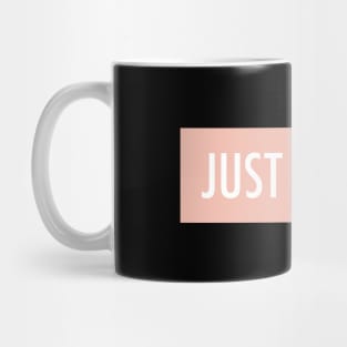 Just Peachy Healthy Vegetarian Diet Mug